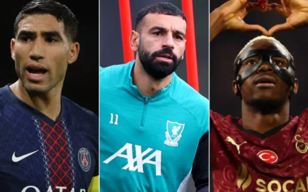 Osimhen, Hakimi, Salah Shortlisted For ‘African Best Player’ Award