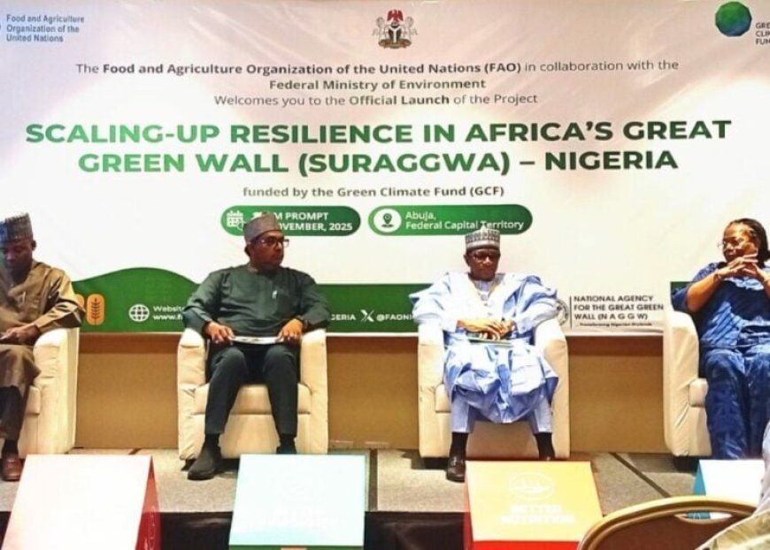 1.9m Farmers To Benefit As FAO Launches $222m Sahel Green Wall Project