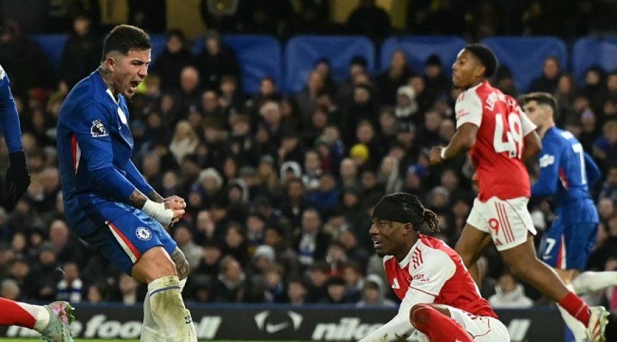 Arsenal Battle Hard To Rescue Point From Resilient 10-Man Chelsea