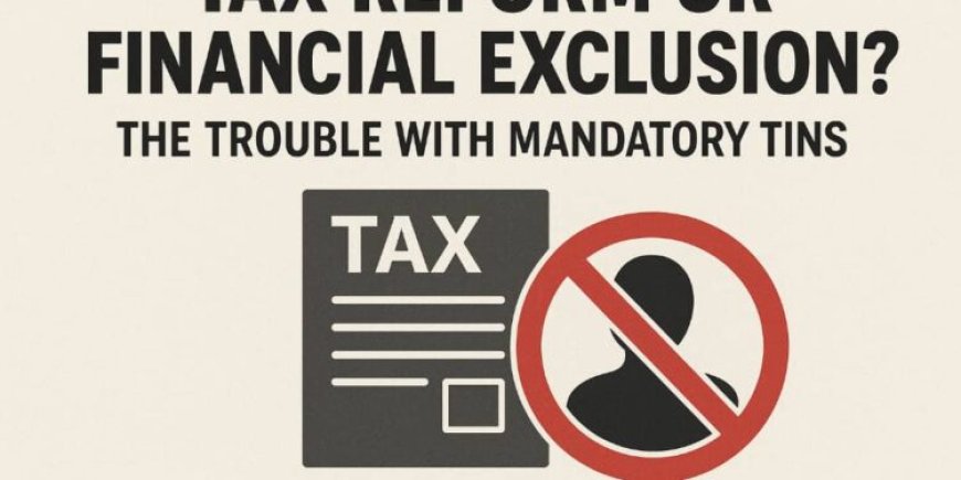 Tax reform or financial exclusion? The trouble with mandatory TINs