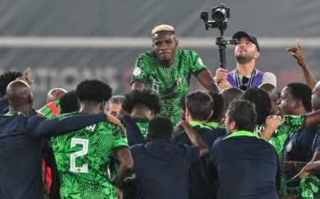 Osimhen Hails Fans, Eyes AFCON Final After Algeria Victory